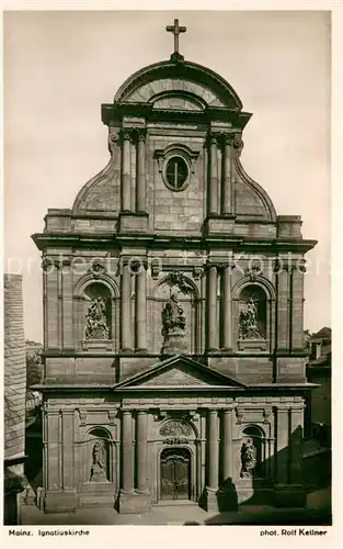 AK / Ansichtskarte Mainz_Rhein Ignatiuskirche Mainz Rhein