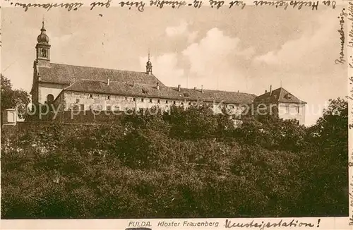 AK / Ansichtskarte Fulda Kloster Frauenberg Fulda