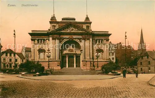 AK / Ansichtskarte Essen_Ruhr Stadttheater Essen_Ruhr