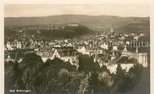 AK / Ansichtskarte Bad_Wildungen Panorama Bad_Wildungen