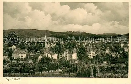 AK / Ansichtskarte Olpe_Stadt Panorama 