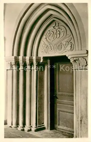 AK / Ansichtskarte Hardehausen Jugendhaus des Erzbistums Paderborn Portal im Kreuzgang Hardehausen