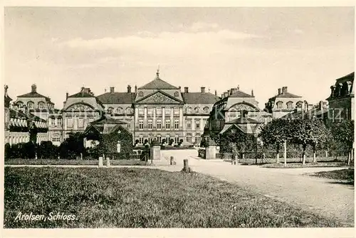 AK / Ansichtskarte Arolsen_Bad Schloss Arolsen_Bad