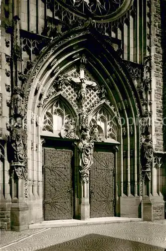 AK / Ansichtskarte Olpe_Stadt Martinuskirche Portal 