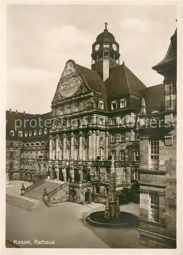 AK / Ansichtskarte Kassel Rathaus Kassel