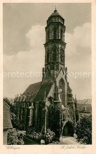 AK / Ansichtskarte Goettingen_Niedersachsen St Jakob Kirche Goettingen Niedersachsen