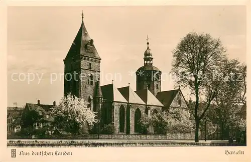 AK / Ansichtskarte Hameln_Weser Muenster Hameln Weser