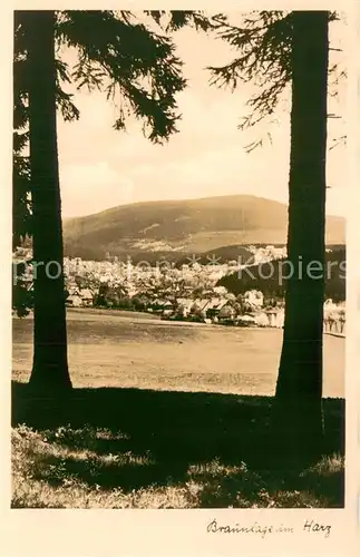 AK / Ansichtskarte Braunlage Panorama Braunlage