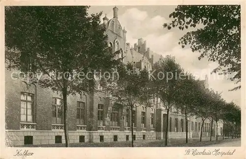 AK / Ansichtskarte Kalkar_Niederrhein St Nicolaus Hospital Kalkar Niederrhein