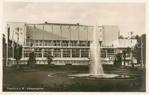 AK / Ansichtskarte Frankfurt_Main Palmengarten Frankfurt Main