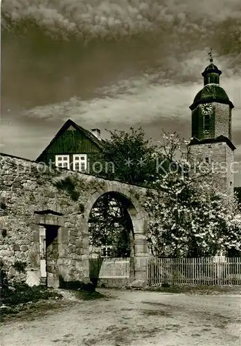 AK / Ansichtskarte Lippoldsberg Klosterkirche St Georg Lippoldsberg