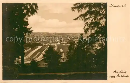 AK / Ansichtskarte Ilmenau_Thueringen Ausblick vom Bobhaus Ilmenau Thueringen