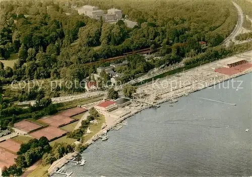 AK / Ansichtskarte Bredeney Baldeneysee Villa Huegel Anlagen des ETUF Wassersportzentrums Bredeney