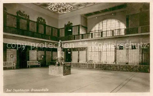 AK / Ansichtskarte Bad_Oeynhausen Brunnenhalle Bad_Oeynhausen