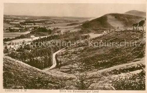 AK / Ansichtskarte Luebbecke_Westfalen Blick ins Ravensberger Land Luebbecke_Westfalen