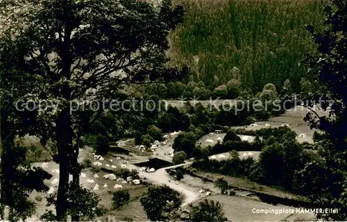 AK / Ansichtskarte Hammer_Monschau Campingplatz Eifel Hammer Monschau