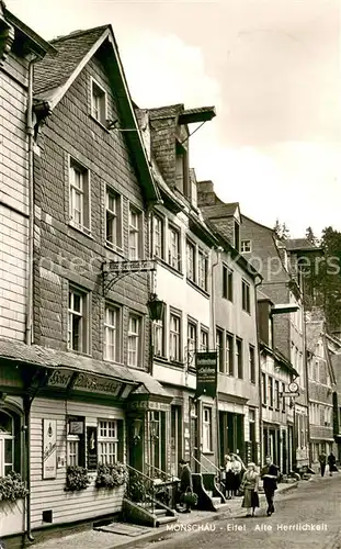 AK / Ansichtskarte Monschau Hotel "Alte Herrlichkeit" Eifel Monschau