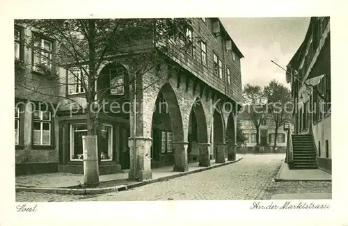 AK / Ansichtskarte Soest_DE_NRW An der Marktstrasse 