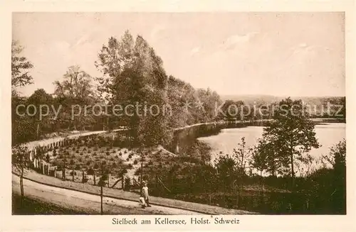 AK / Ansichtskarte Sielbeck_Holsteinische Schweiz Panorama am Kellersee Sielbeck