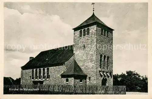 AK / Ansichtskarte Hovestadt Kirche Hovestadt