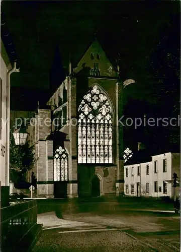 AK / Ansichtskarte Altenberg_Rheinland Dom bei Nacht Altenberg_Rheinland