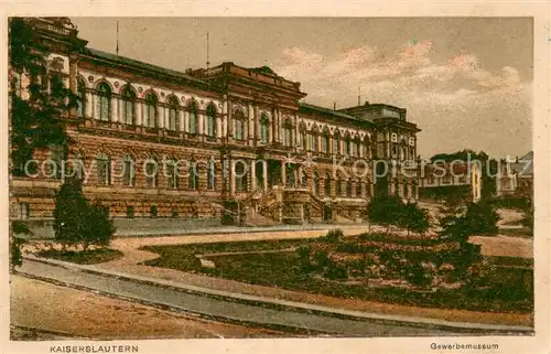 AK / Ansichtskarte Kaiserslautern Gewerbemuseum Kaiserslautern