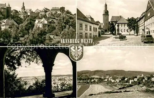 AK / Ansichtskarte Arnsberg_Westfalen Gesamtansicht Arnsberg_Westfalen