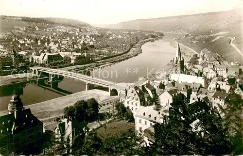 AK / Ansichtskarte Bernkastel Kues Totalansicht Mosel Bernkastel Kues