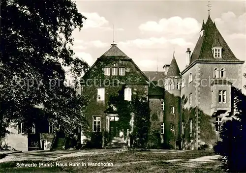 AK / Ansichtskarte Schwerte Haus Ruhr in Wandhofen Schwerte