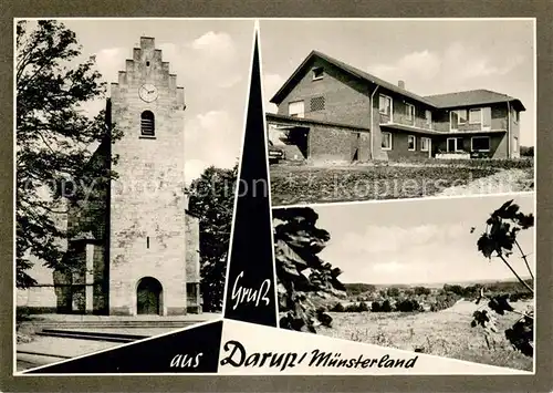 AK / Ansichtskarte Darup Torturm Kaufhaus Uckelmann Panorama Darup