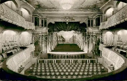 AK / Ansichtskarte Schwetzingen Rokoko Theater 18. Jhdt. Schwetzingen