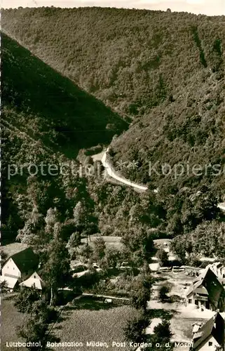 AK / Ansichtskarte Karden Luetzbachtal  Karden