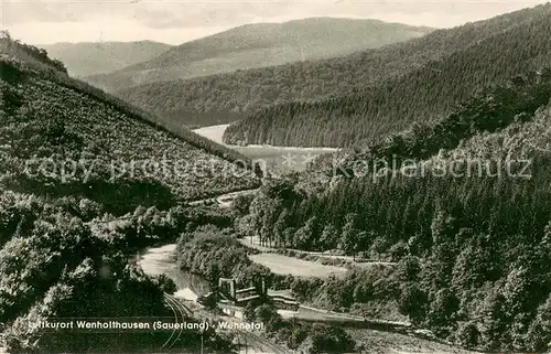 AK / Ansichtskarte Wenholthausen im Wennetal Panorama Wenholthausen