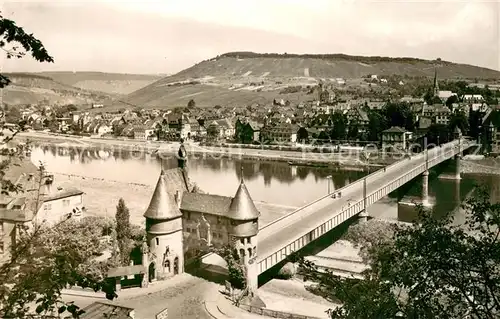 AK / Ansichtskarte Traben Trarbach Alte Moselbruecke Traben Trarbach