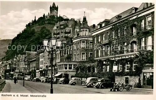 AK / Ansichtskarte Kochem Moselstrasse Union Hotel Kochem