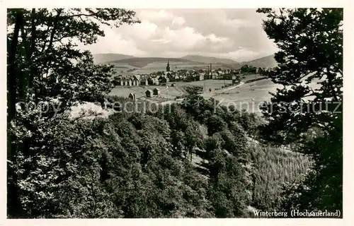 AK / Ansichtskarte Winterberg_Hochsauerland Panorama Winterberg_Hochsauerland