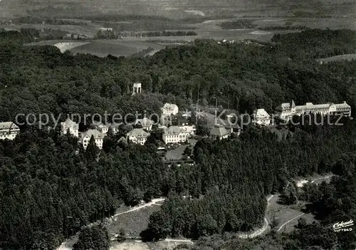 AK / Ansichtskarte Leichlingen_Rheinland Fliegeraufnahme Sanatorium Roderbirken Leichlingen_Rheinland