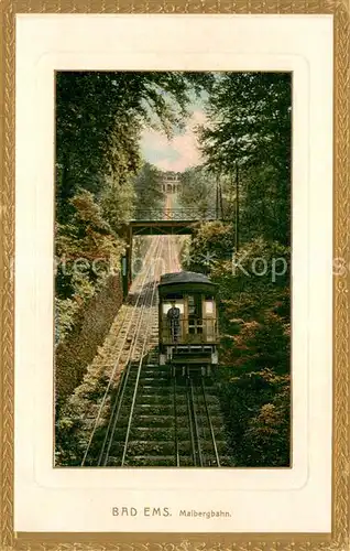 AK / Ansichtskarte Bad_Ems Maibergbahn Bad_Ems