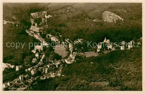 AK / Ansichtskarte Schlangenbad_Taunus Fliegeraufnahme Schlangenbad_Taunus