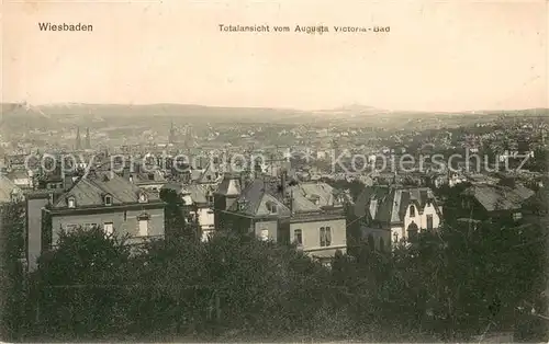 AK / Ansichtskarte Wiesbaden Totalansicht vom Augusta Victoria Bad Wiesbaden