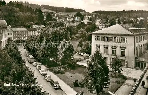 AK / Ansichtskarte Bad_Schwalbach Alleesaal mit Neustr. Bad_Schwalbach