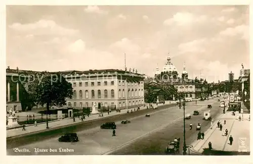 AK / Ansichtskarte Berlin Unter den Linden Berlin