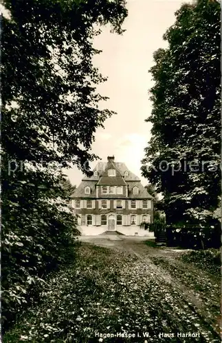 AK / Ansichtskarte Hagen_Selbecketal Haus Harkort Hagen Selbecketal