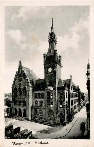 AK / Ansichtskarte Hagen_Selbecketal Rathaus Hagen Selbecketal