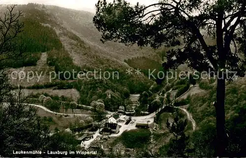 AK / Ansichtskarte Wispertal Gaststaette Laukenmuehle  Lauxburg Wispertal