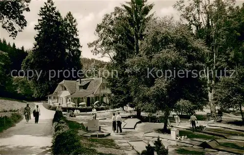 AK / Ansichtskarte Bad_Schwalbach Gasthaus mit Golfplatz Bad_Schwalbach