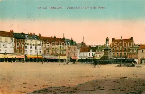 AK / Ansichtskarte Le_Creusot_Saone et Loire Place Schneider Le_Creusot_Saone et Loire