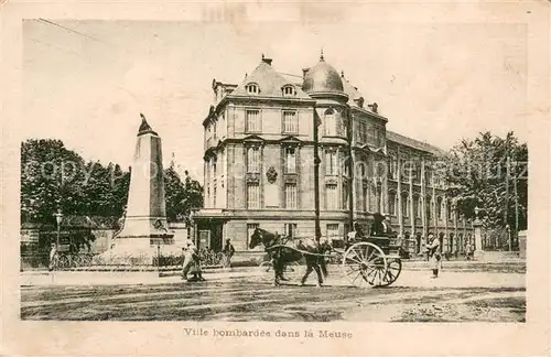 AK / Ansichtskarte Verdun_Ariege Ville bombardee dans la Meuse Verdun Ariege