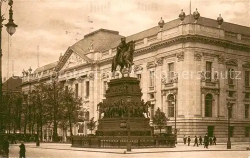 AK / Ansichtskarte Berlin Koenigliche Bibliothek Denkmal Friedrich der Grosse Berlin