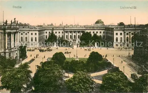 AK / Ansichtskarte Berlin Universitaet Berlin